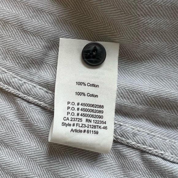 Aritzia TNA Shirt light grey XXS - Picture 4 of 4